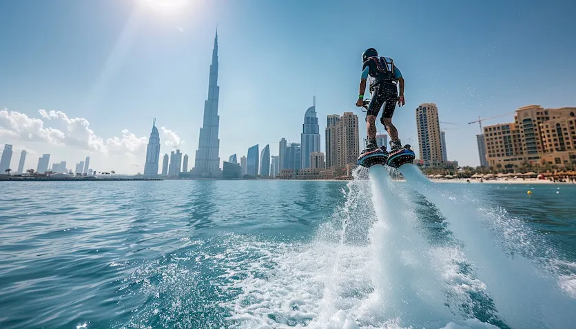 Flyboarding in Dubai