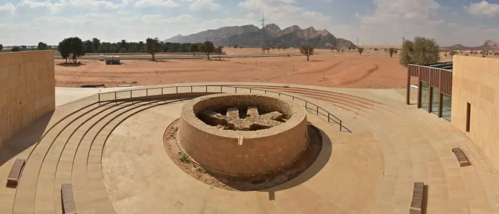 Mleiha archaeological centre in sharjah