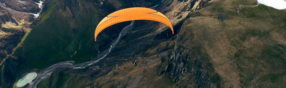 Adventure Travel in Georgia: Skiing, Paragliding, and Rafting